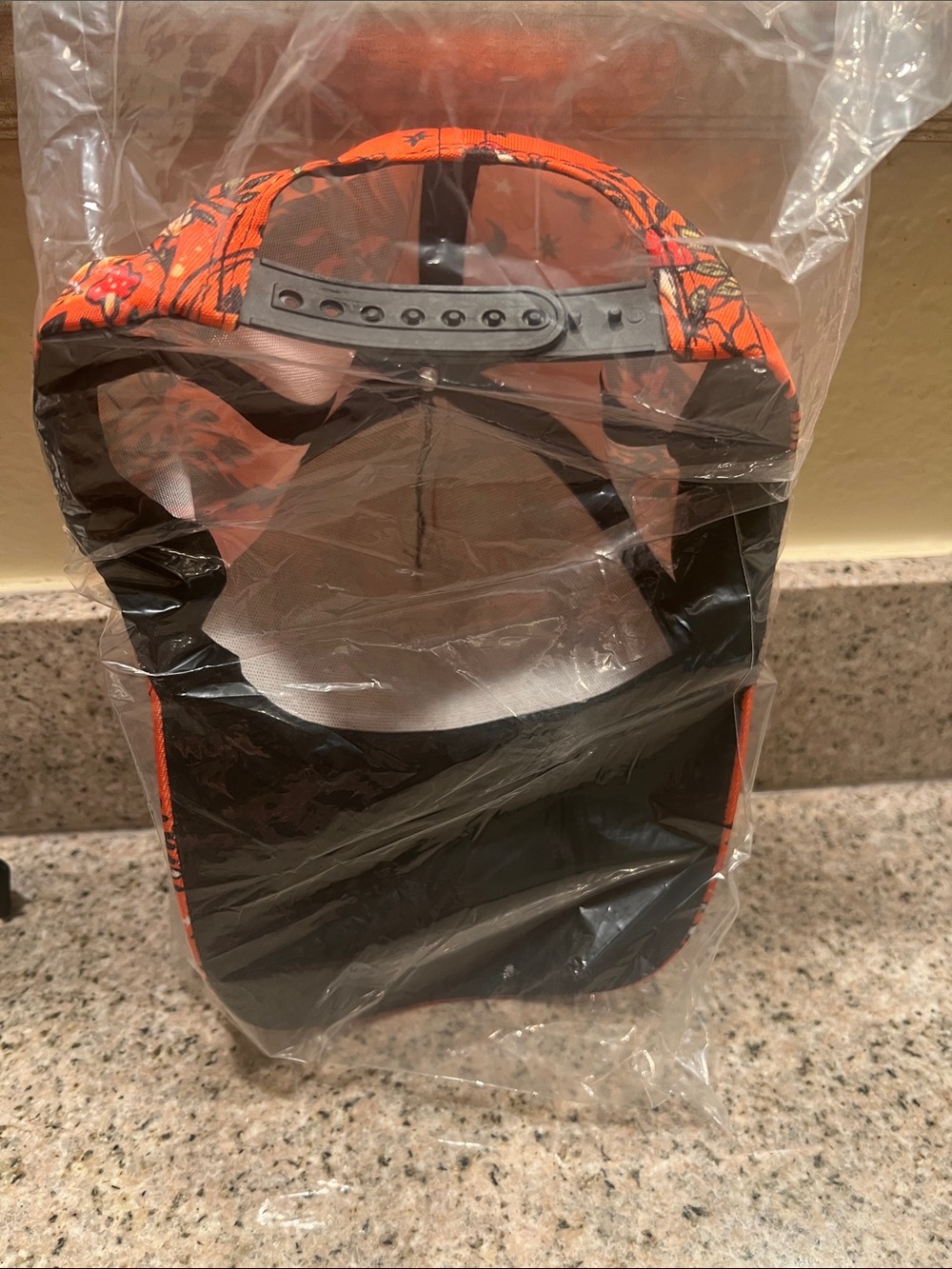 #3153*Unisex’s Halloween Campfire Ghost Baseball Cap - Orange - Picture 4 of 17